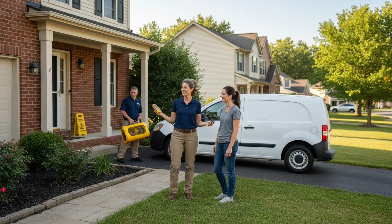 Water restoration image for Fire And Smoke Damage Restoration in Hallwood, VA